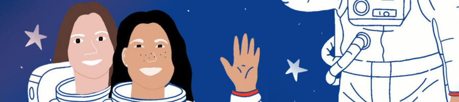 Amélie de Amélimón en train d'animer l'activitée de Live animated illustration durant une soirée d'entreprise. Live animated illustrations for corporates events in Barcelona.