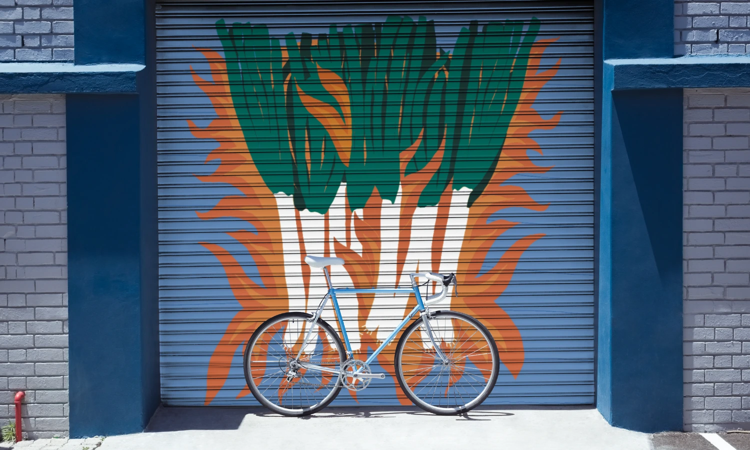 CUSTOM ILLUSTRATION & MURALS FOR WORKSPACES in Barcelona by the freelance illustrator Amélie from Amélimón Los calçots