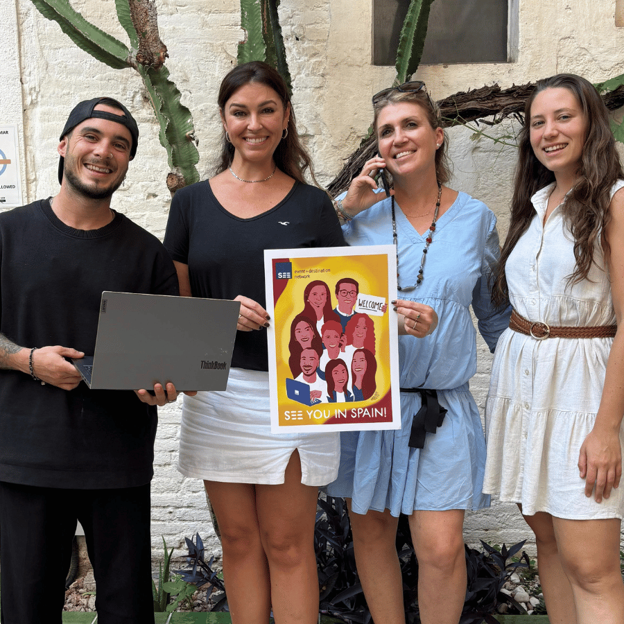 See Network Spain team with there personalized portrait