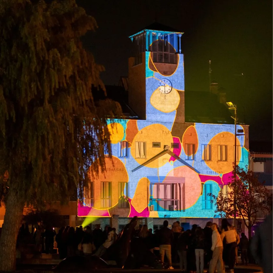 Video mapping Tejemaneje Valladollid by the studio of Barcelona Amélimón